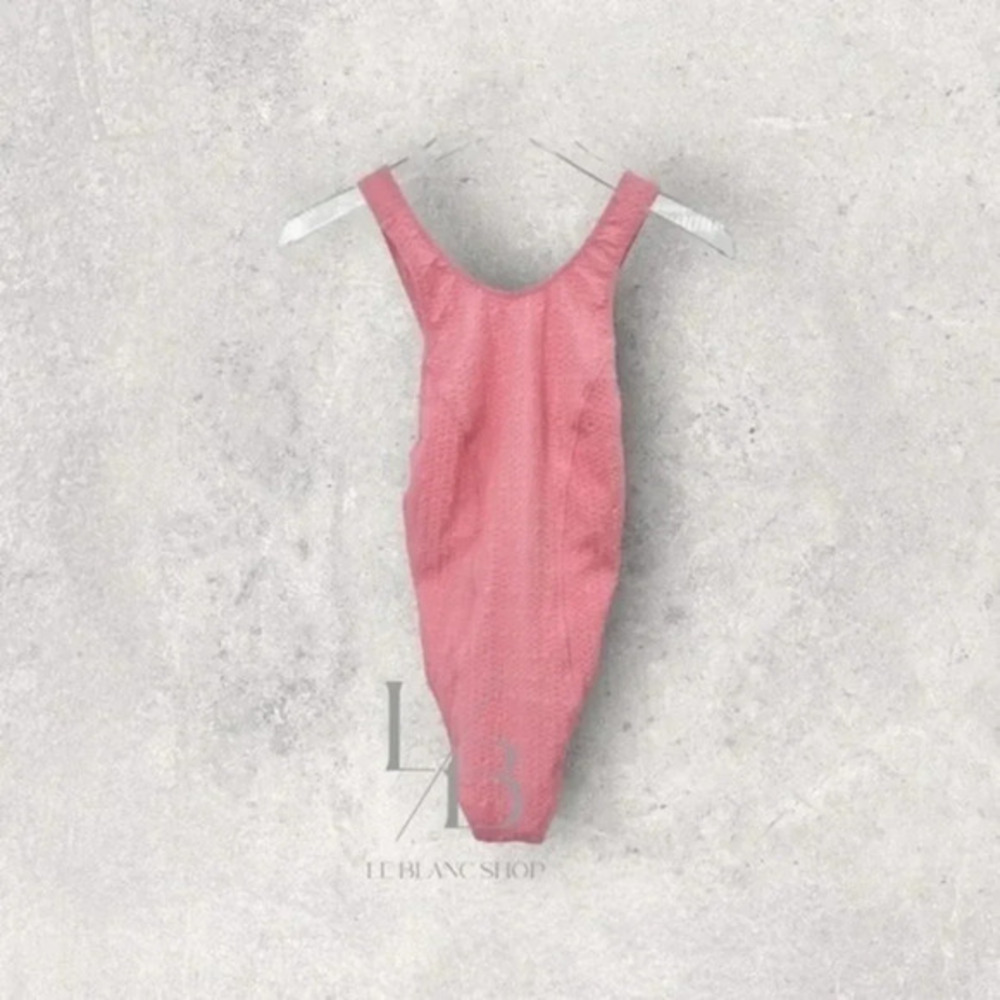 Lisa Marie Crinkle Crossback Swimsuit Womens B1092